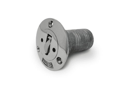 316SS Investment Cast Water Deck Fill With Toggle Cap and Mirror Finish