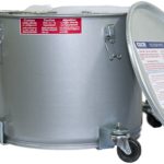 Heavy Duty Castered Mobility Base for Filter Pot with 35lb (19L) Oil Capacity