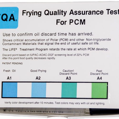 MirOil 3-Minute Quality Assurance Fryer Oil Test Kit for Polar Material