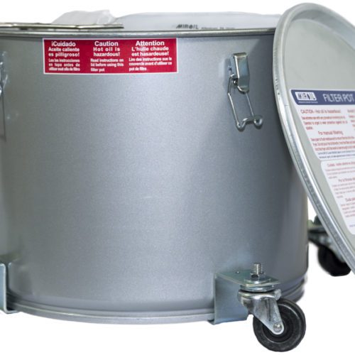 MirOil 40LC Filter Drain Pot With Casters