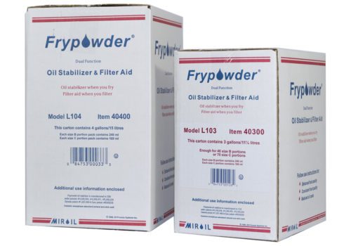 MirOil L104 Bulk FryPowder Oil Stabilizer – For Food That Tastes Better & Cooks Faster