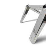 Over-Platform 3-Step Boat Ladder with Heavy Duty Gudgeons and a Secure Grip Handle