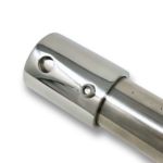 Secure 316SS Stanchion Cap with a Polished Finish