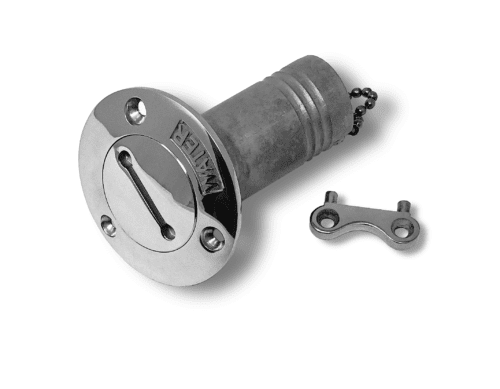 Stainless Steel Replacement Deck Fill Key - Waste, Water, Gas, Diesel Fills