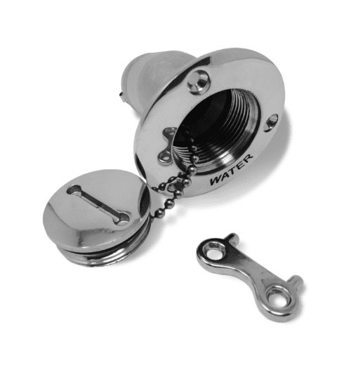 Stainless Steel Replacement Deck Fill Key - Waste, Water, Gas, Diesel Fills