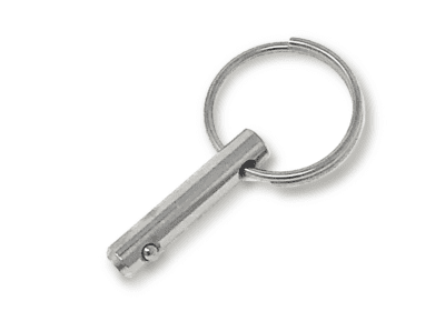 Top Fitting Quick Release Pin 1/4" Stainless Steel