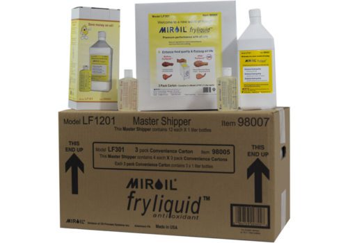 MirOil LF301 Fryliquid — 1 X 3 Litres of Antioxidant for Frying Oil