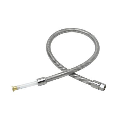 T&S 44" Stainless Steel Hose for Pre-Rinse Unit (Less Handle) - B-44H2A