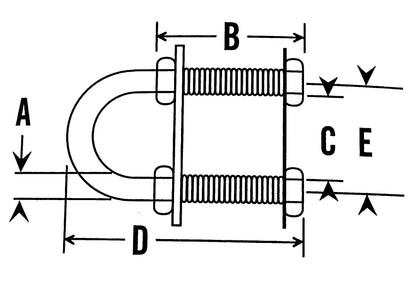 Stainless Steel Marine Bow/Stern Eye (22012177)