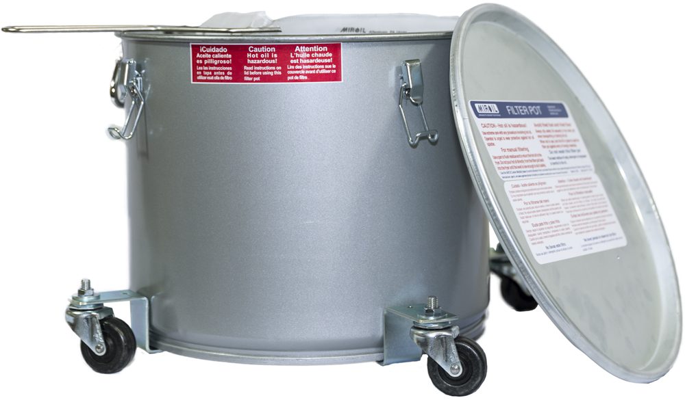 MirOil 40LC POT WITH CASTERS