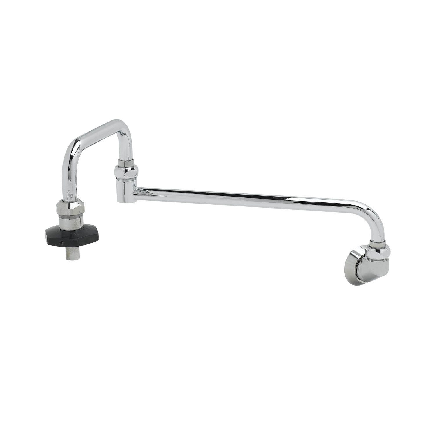 T&S Pot Filler Wall Mount with 18" Double Joint Nozzle: B-580